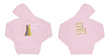 Avery Raquel All Up To You Hoodie Small Light Pink