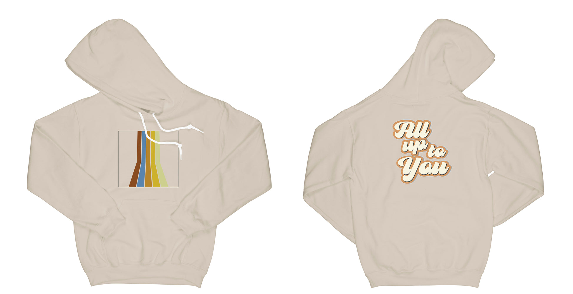 Avery Raquel All Up To You Hoodie Small Sand 