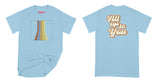 Avery Raquel All Up To You T-Shirt Small Light Blue