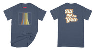 Avery Raquel All Up To You T-Shirt Small Navy Blue
