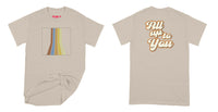 Avery Raquel All Up To You T-Shirt Small Sand
