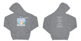 Avery Raquel Self Titled Hoodie Small Charcoal
