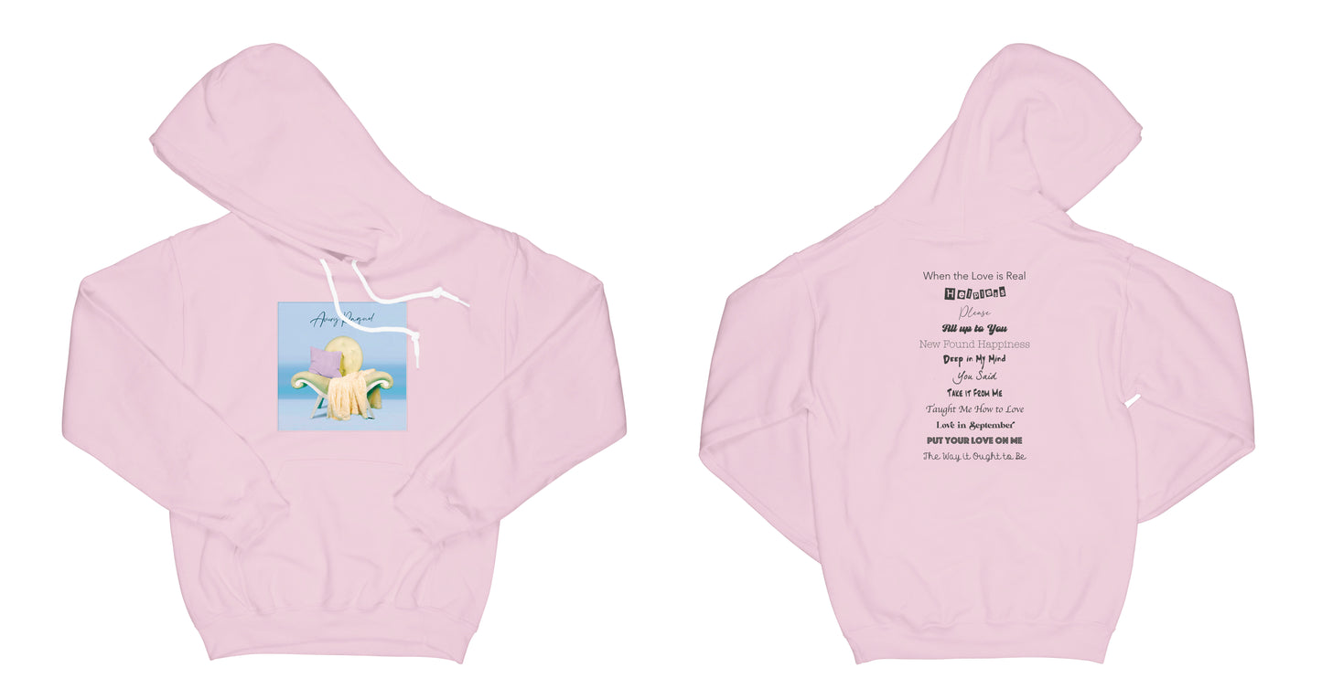 Avery Raquel Self Titled Hoodie Small Light Pink