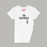 Brantford, Fat Dave, Ladies Round Neck, Musician, The Blackouts, White