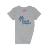 Brant Curling Club, brant_curling_logo, Brantford, Fat Dave, Ladies Crew Neck Shirt, Sports Organization, Sport Grey