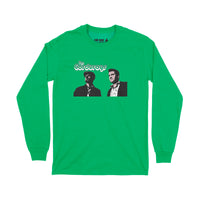 Brantford, Fat Dave, Long Sleeve T-Shirt, Musician, The Corduroys, The Guys, Irish Green