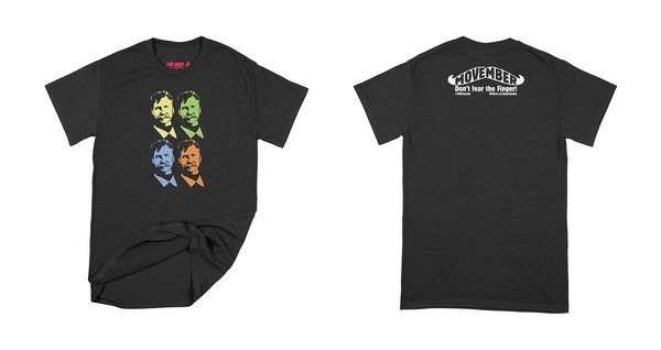 Brantford, Fat Dave, Legendary Colors, Movember Jeff Morrison, Not For Profit, T-Shirt, Black