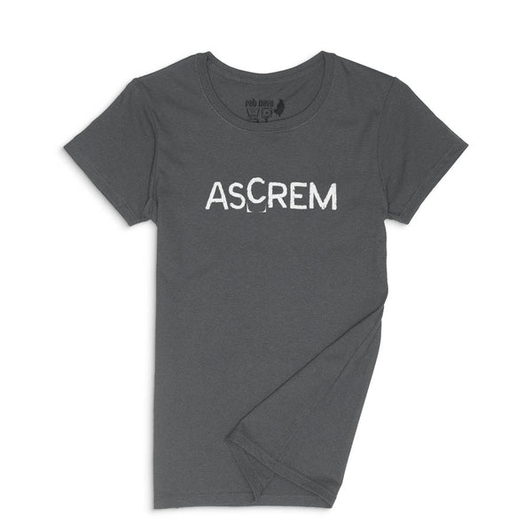 Ascrem Band Logo Ladies Crew (Round) Neck Shirt