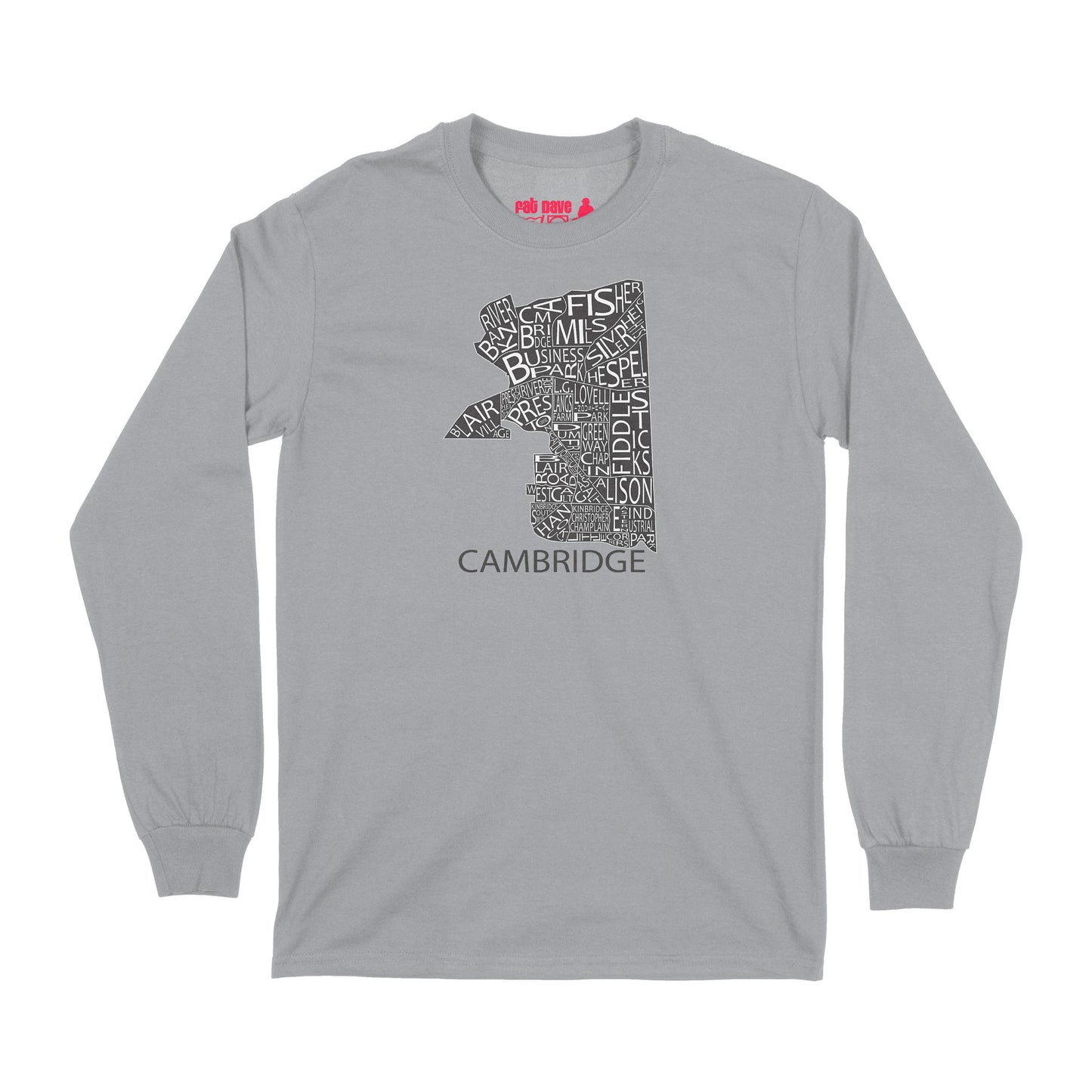 All Over The Map Studios Cambridge Long Sleeve T-Shirt
