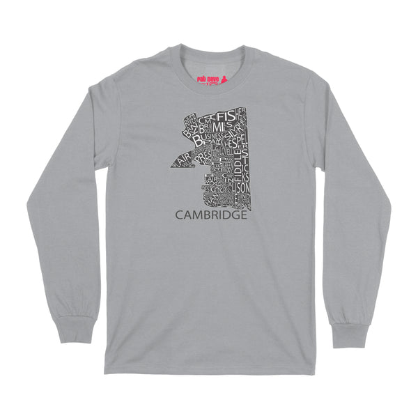 All Over The Map Studios Cambridge Long Sleeve T-Shirt