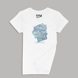 All Over The Map Studios London Ladies Crew (Round) Neck Shirt