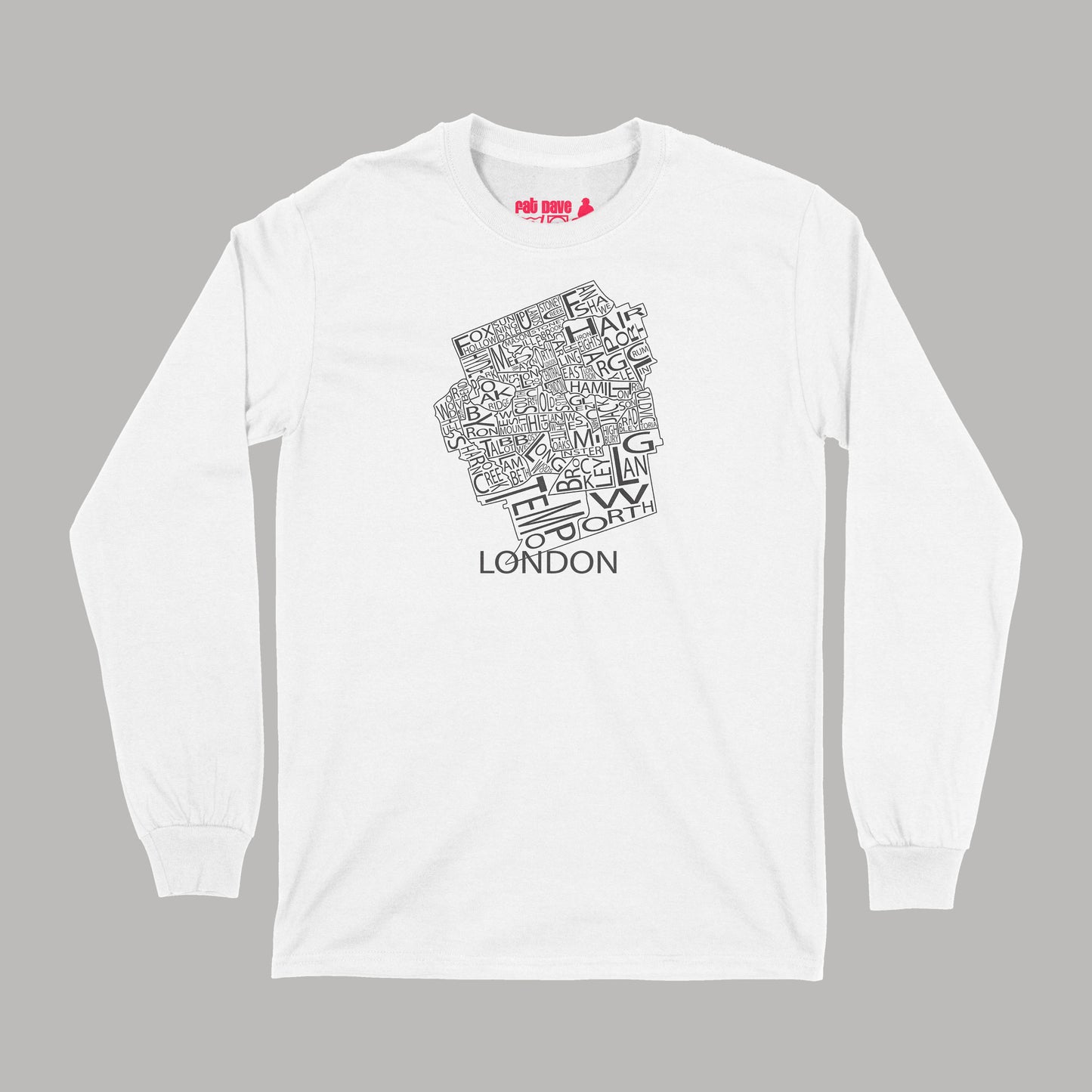 All Over The Map Studios London Long Sleeve T-Shirt