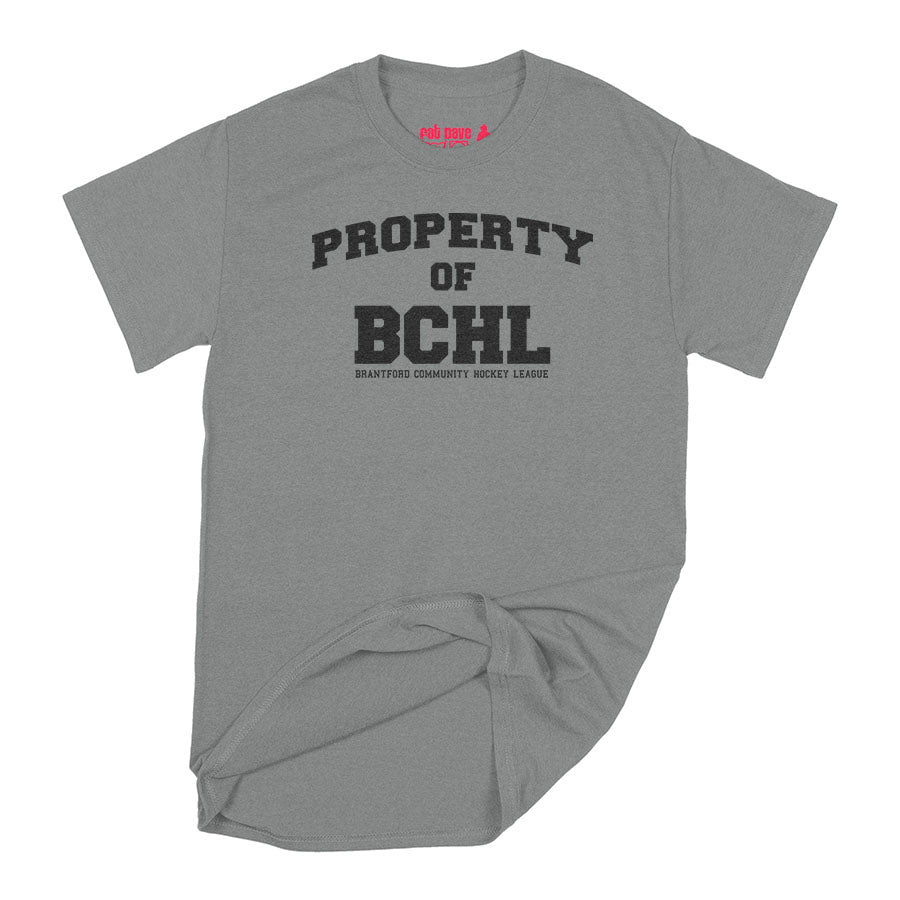 Brantford Community Hockey League Property of BCHL T-Shirt