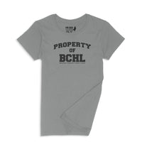 Brantford Community Hockey League Property of BCHL Ladies Crew (Round) Neck Shirt