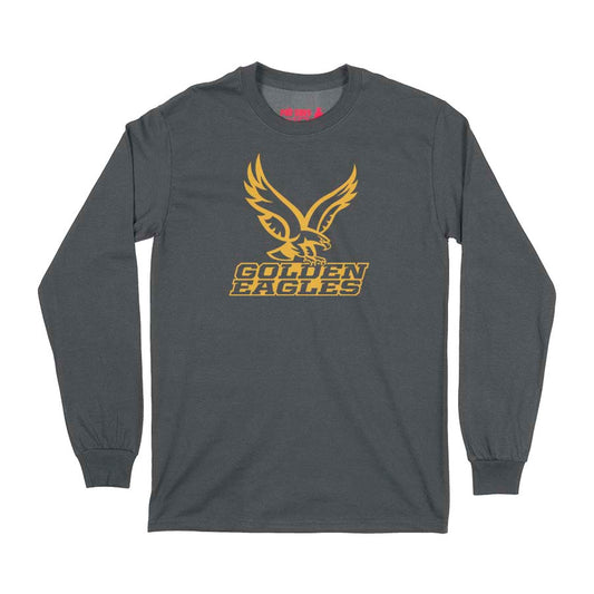Brantford Community Hockey League Golden Eagles Long Sleeve T-Shirt Small Black