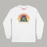 Brantford Area Jeep & Offroad Club My Jeep Makes Me Happy Long Sleeve T-Shirt Triple XL White