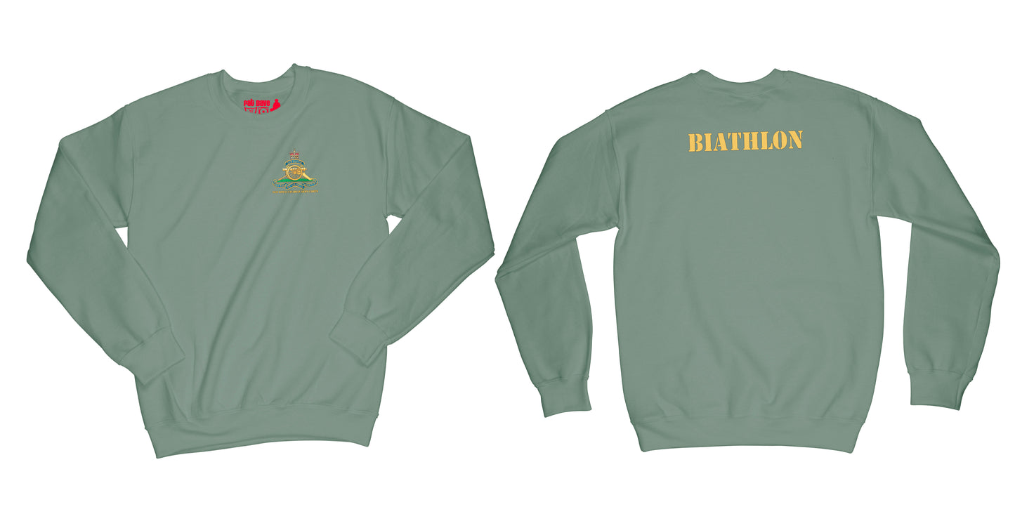 2659 Royal Canadian Army Cadets Biathlon Sweatshirt Small Military Green