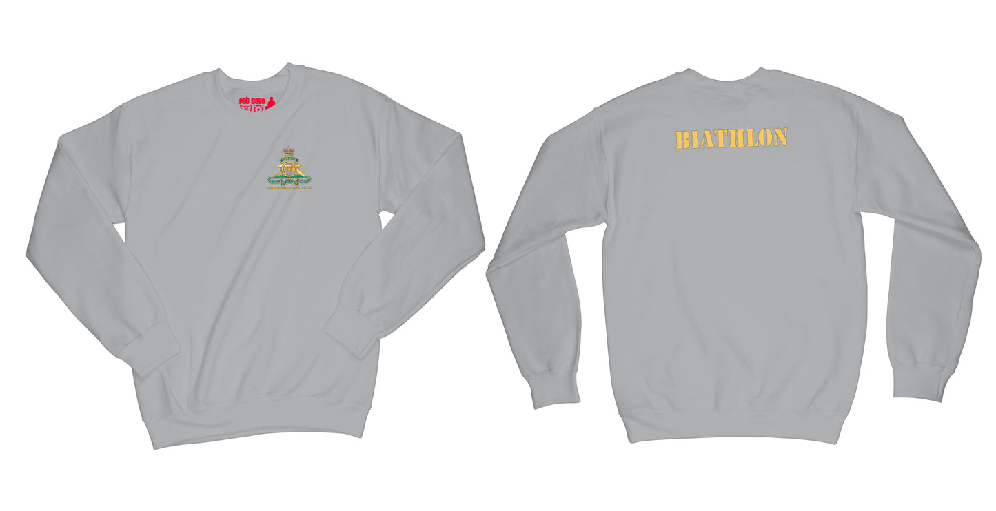 2659 Royal Canadian Army Cadets Biathlon Sweatshirt Small Sport Grey