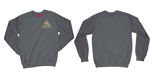 2072 Army Cadets Corp Crest Sweatshirt Small Black
