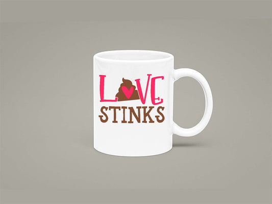 Fat Dave Love Stinks Mug 11oz 