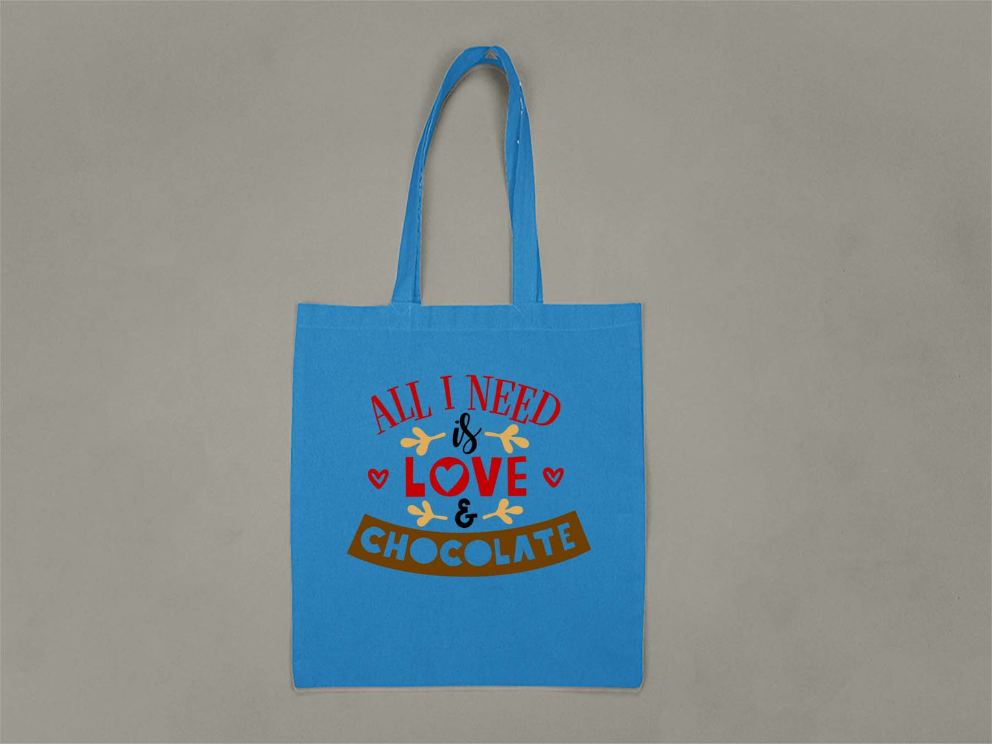 Fat Dave Love & Chocolate Tote Bag  Sapphire