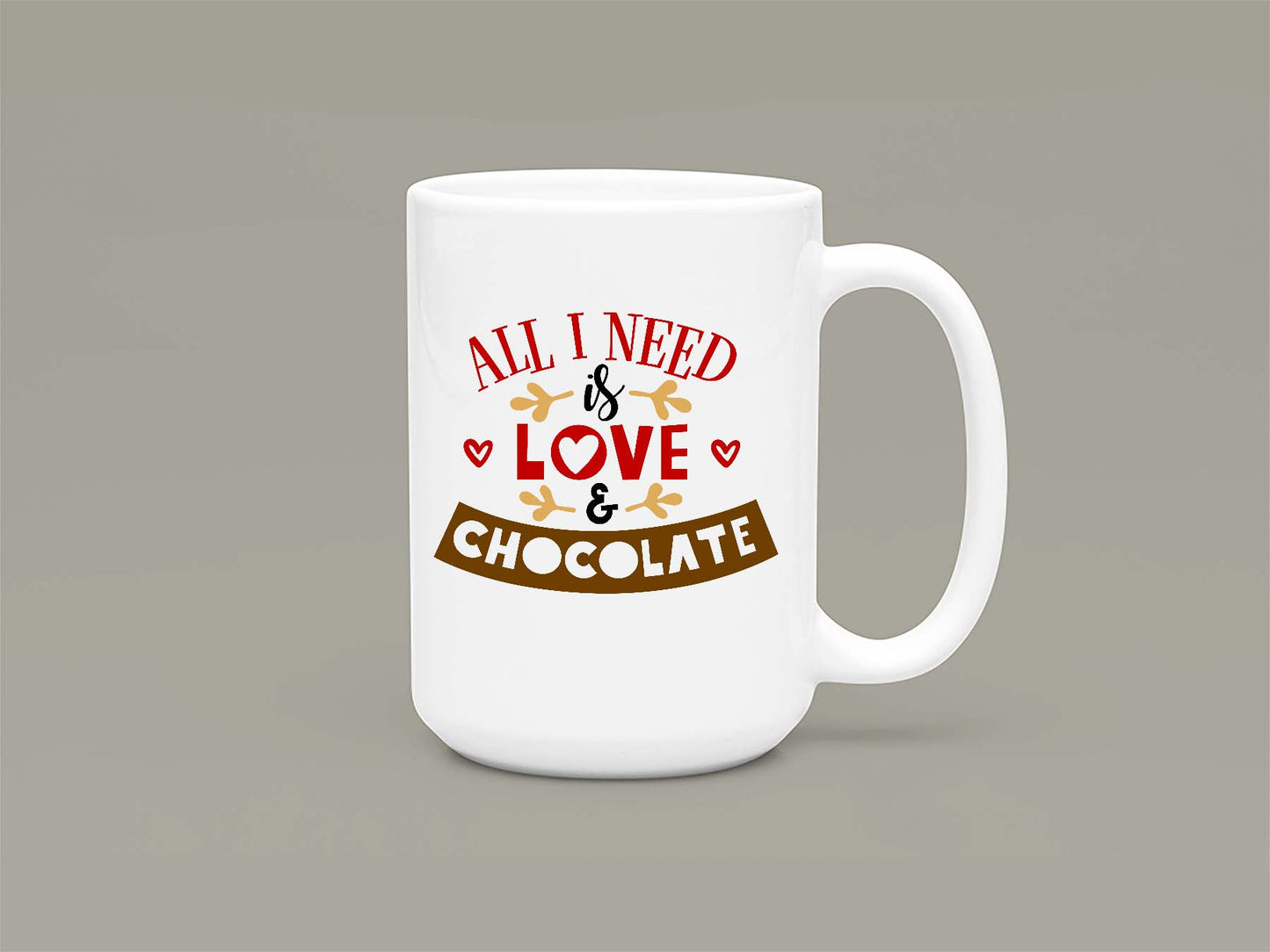 Fat Dave Love & Chocolate Mug 15oz 