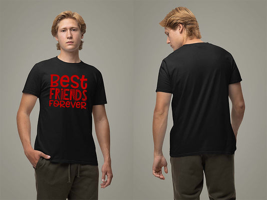 Fat Dave Best Friends Forever T-Shirt Small Black