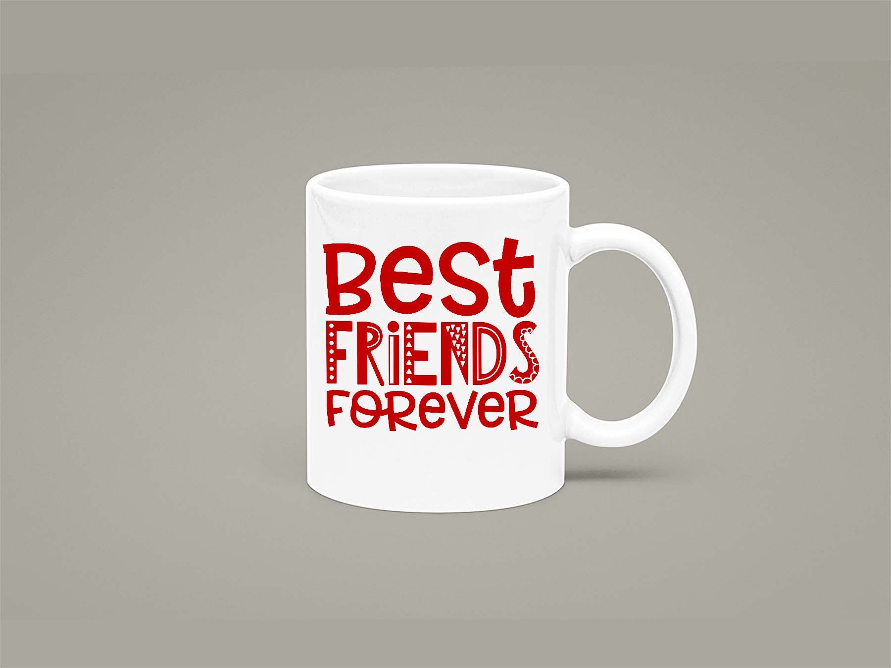 Fat Dave Best Friends Forever Mug 11oz 