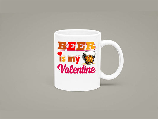 Fat Dave Beer is my Valentine Mug 11oz 
