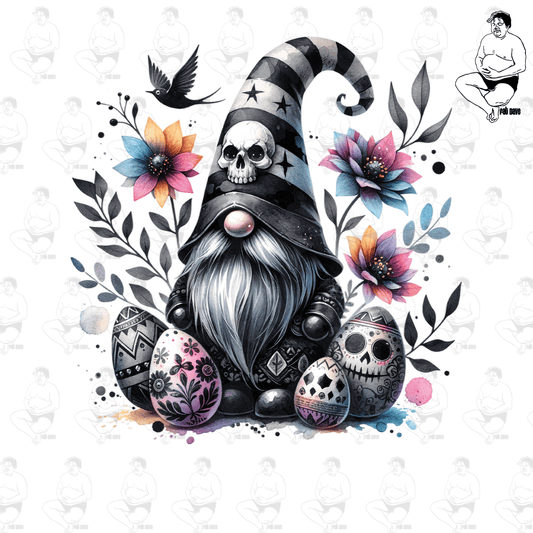 Goth Easter Gnome