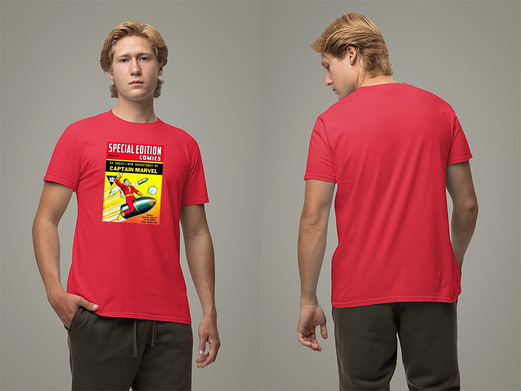 Special Edition Comics No1 T-Shirt Small Red