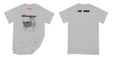 Fat Dave Popcorn - Design of the day T-Shirt Small Sport Grey