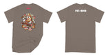 Fat Dave DJ & Cheese - Design of the day T-Shirt Small Brown Savana