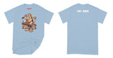 Fat Dave DJ & Cheese - Design of the day T-Shirt Small Light Blue