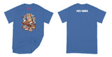 Fat Dave DJ & Cheese - Design of the day T-Shirt Small Royal