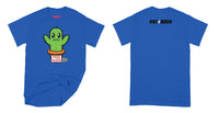 Fat Dave Hugging - Design of the day T-Shirt Small Neon Blue