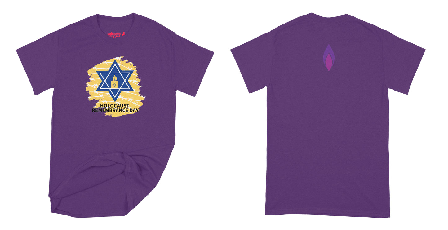 Holocaust Memorail Day - Design of the day T-Shirt (January 27th)