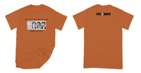 Fat Dave The Day the Music Died - Design of the day T-Shirt Small Tennessee Orange