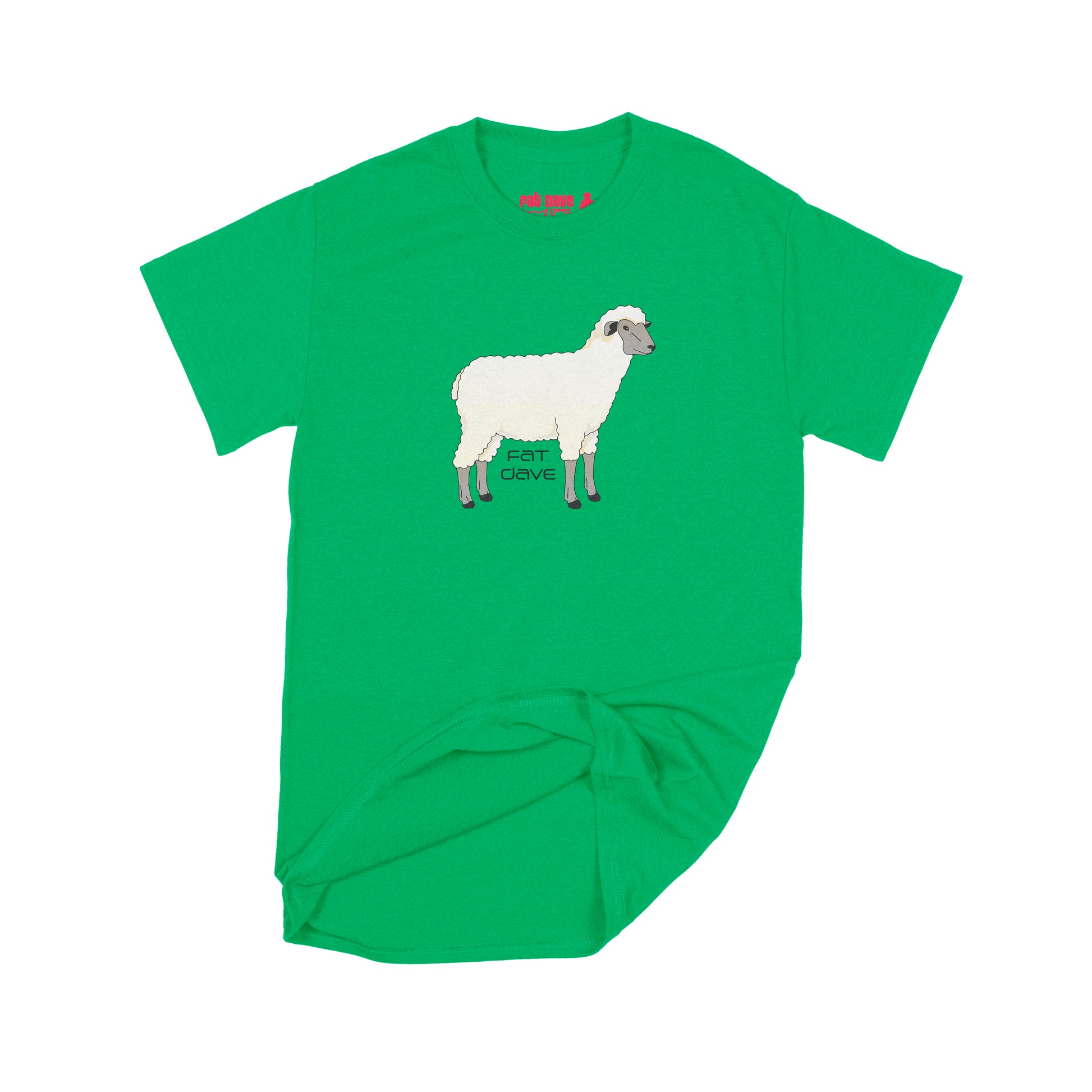 Brantford, Business, Fat Dave, Sheep, T-Shirt, Irish Green