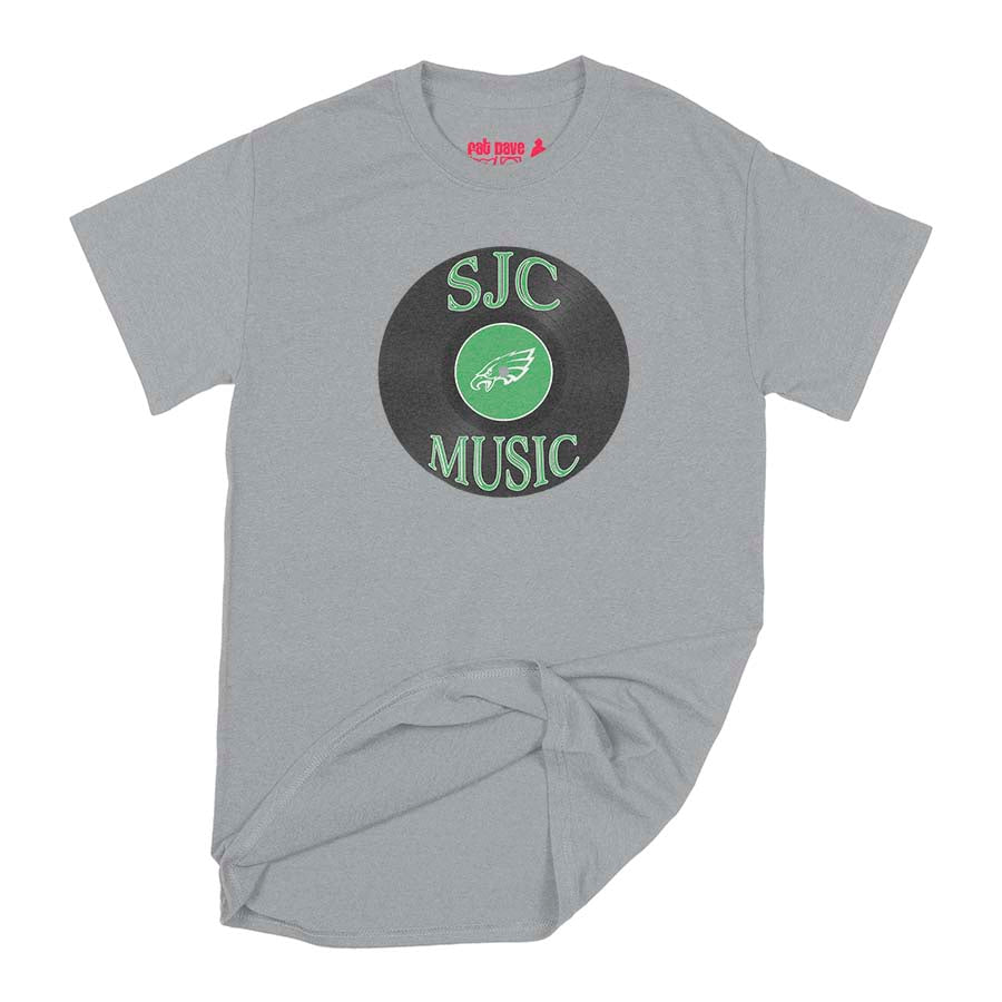 St. Johns College Music Club T-Shirt Small Sport Grey