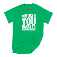 Brantford, Checkerboard Floors, Fat Dave, Music You Dance #Hashtag, Musician, T-Shirt, Irish Green