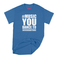 Brantford, Checkerboard Floors, Fat Dave, Music You Dance #Hashtag, Musician, T-Shirt, Royal Blue