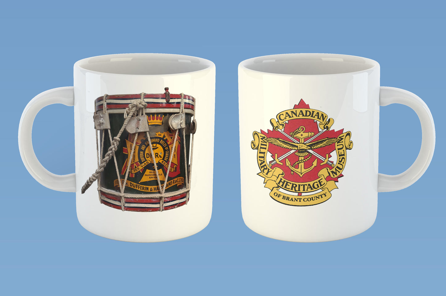 Canadian Military Heritage Museum D&H Drum Coffee Mug