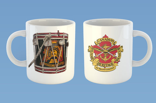Canadian Military Heritage Museum D&H Drum Coffee Mug