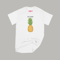 Brantford, Business, Fat Dave, Pineapple, T-Shirt, White