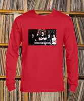 Brantford, Fat Dave, I'm of Vintage, Long Sleeve T-shirt, Musician, Red